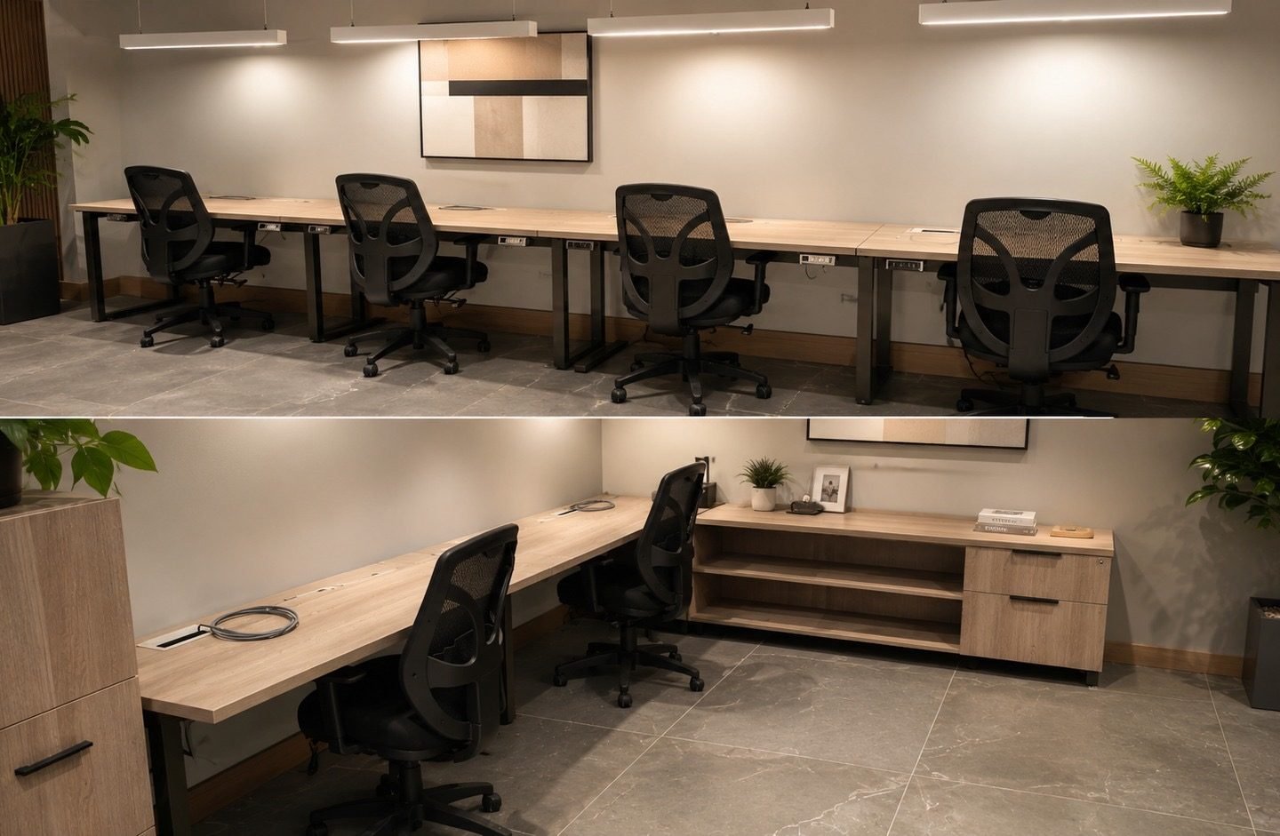 Oficinas equipadas por ALPHA MOBIL